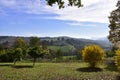 Landscape, Italy, WÃâochy, krajobraz, gÃÂ³ry, drzewo, jesieÃâ, sunny, day,